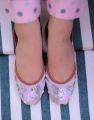 Mgs Style Khussa Collection-Blush Lilac