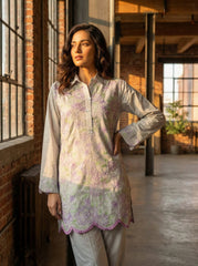 Urban Cut 2 Piece Cotton Embroidred Co- Ord Set