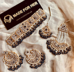 Made For Her-Bridal Heavy Choker - WM018