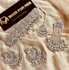 Made For Her-Bridal Heavy Choker - WM018