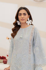 Rohi By Imrozia Serene Stitched 3 Piece Summer Suit-IP-141 Zareya