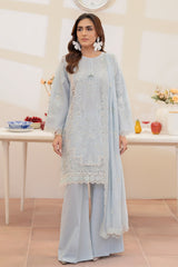 Rohi By Imrozia Serene Stitched 3 Piece Summer Suit-IP-141 Zareya
