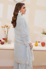 Rohi By Imrozia Serene Stitched 3 Piece Summer Suit-IP-141 Zareya