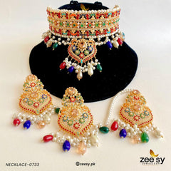 NECKLACE-0733 Multi - Zeesy Jewellery