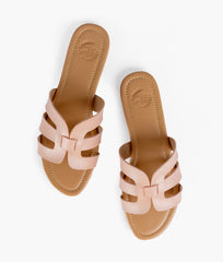 RTW Creation - Peach cutout flats