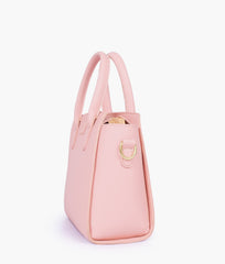 RTW Creation - Pink top-handle mini handbag