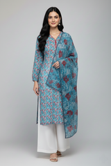 Amna Ali Nawaz Stitched 2 Piece Lawn Suit-SAFFIYA