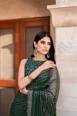 Sahiba By Zarif Unstitched 3 Piece Formals Suit-SBA-05-KERAN