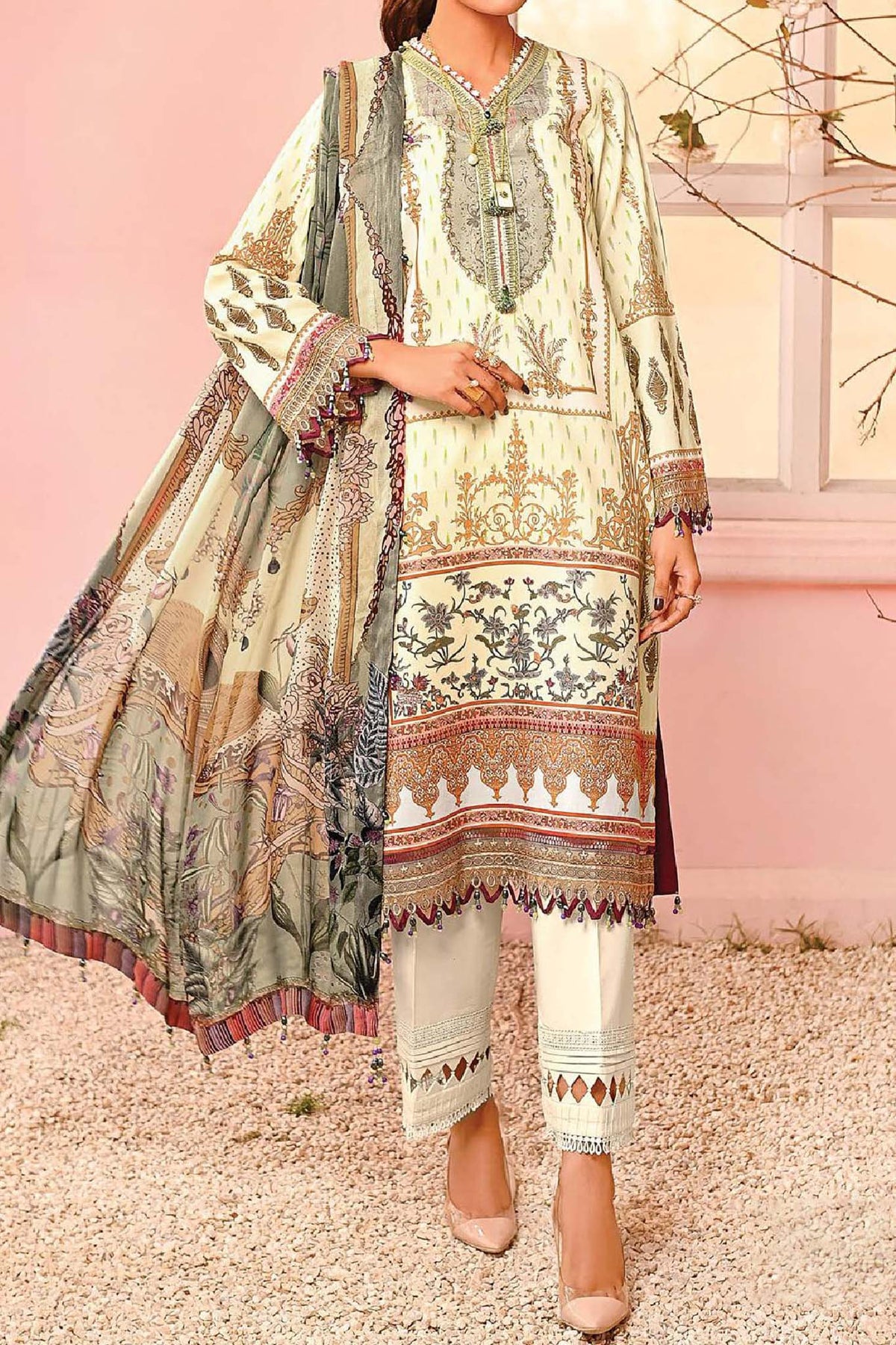 Viva Print by Anaya Unstitched 3 Piece Lawn Collection'2023-VP23-13