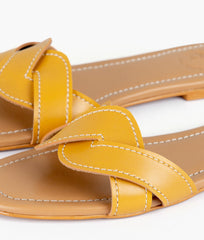 RTW Creation - Yellow cross over flats