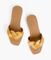 RTW Creation - Yellow cross over flats
