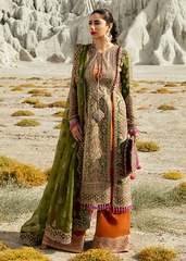 Rahgoli by Hussain Rehar Unstitched 3 Piece Luxury Lawn Collection'2022-Asag