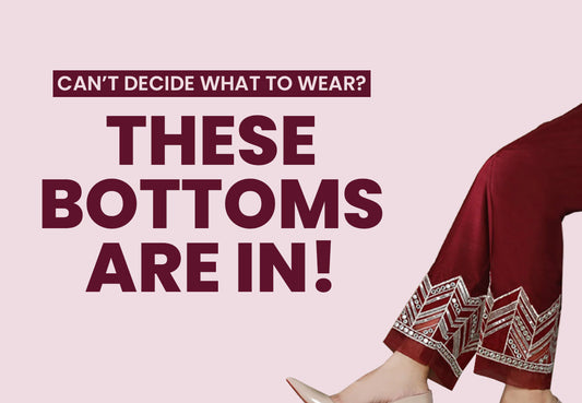 Which type of bottom is in fashion right now?