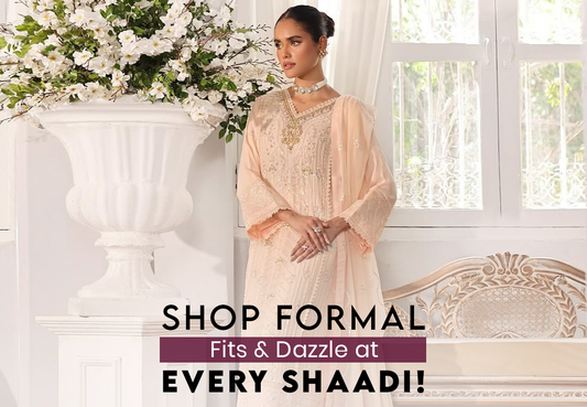 Slay the Shaadi Season with Formal Fits on Shomi