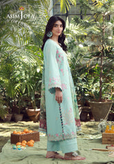Aira By Asim Jofa Unstitched 3 Piece Emb Cambric Summer Suit-AJMUB-07