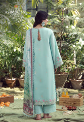 Aira By Asim Jofa Unstitched 3 Piece Emb Cambric Summer Suit-AJMUB-07
