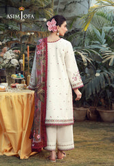 Aira By Asim Jofa Unstitched 3 Piece Emb Cambric Summer Suit-AJMUB-10