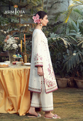 Aira By Asim Jofa Unstitched 3 Piece Emb Cambric Summer Suit-AJMUB-10