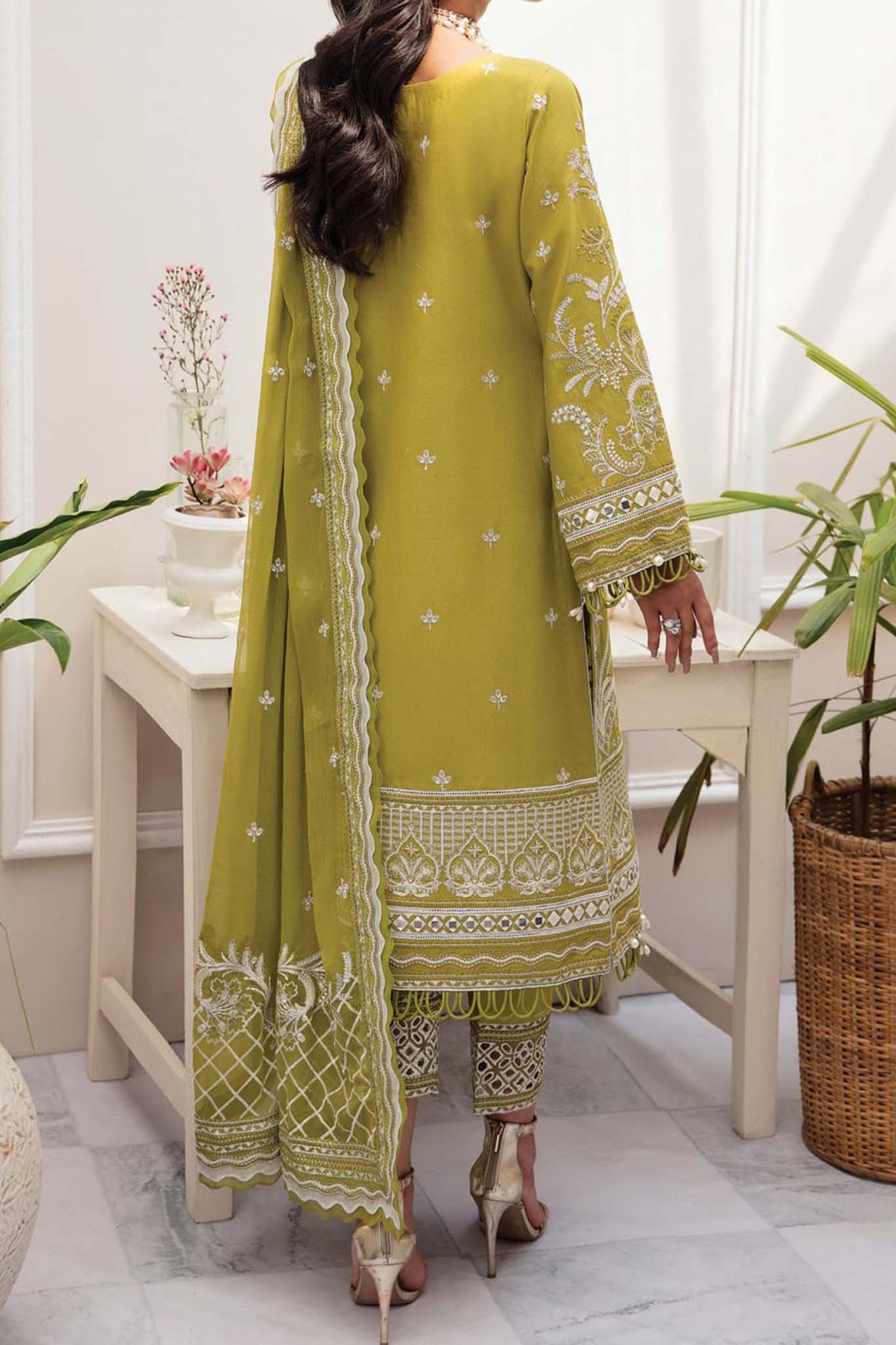 Gulaal Unstitched 3 Piece Luxury Lawn Vol-02 Collection'2023-08-Aafaq
