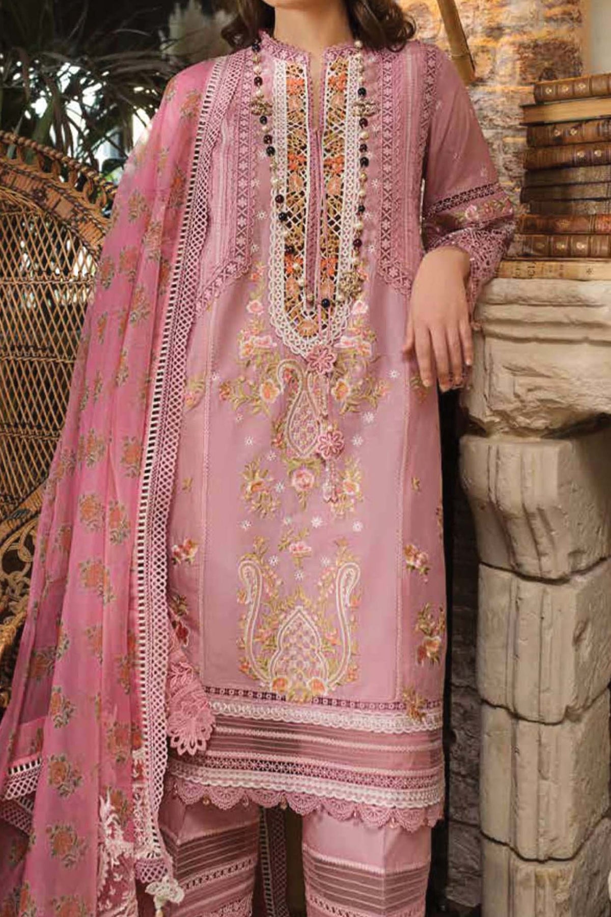 Sobia Nazir Unstitched 3 Piece Luxury Lawn Collection'2023-D-10-B