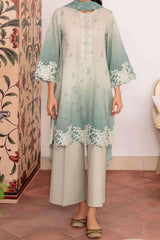 Cross Stitch Unstitched 3 Piece Premium Eid Lawn Collection'2023-25-Vivid Muse