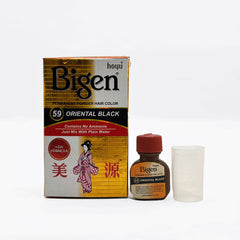 Bigen Permanent Powder Hair Color–Oriental-Black (Pack of 6)