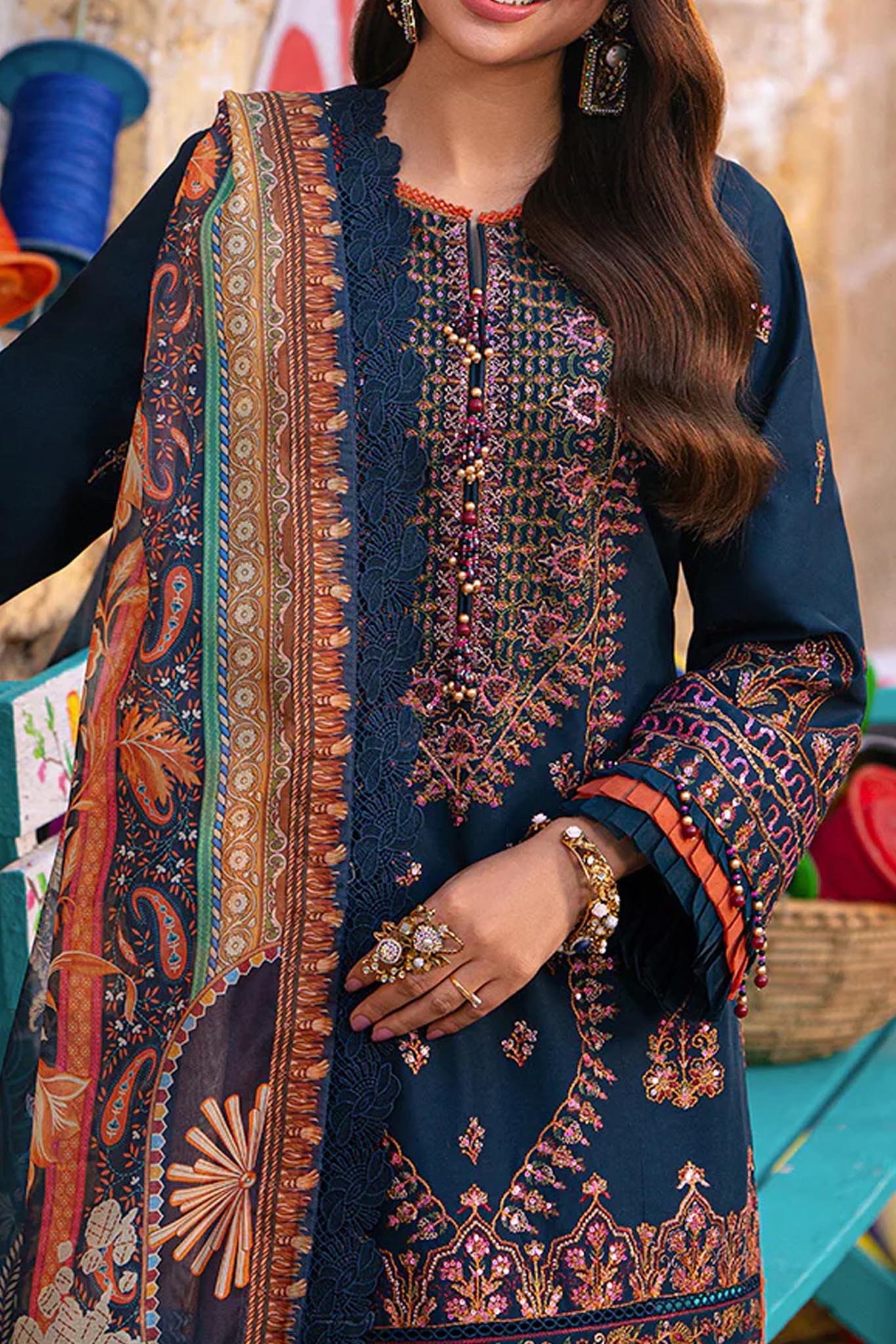 Aira Prints by Asim Jofa Unstitched 3 Piece Summer Collection'2024-AJAR-36