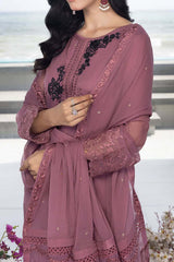 Azure Hand Embellished Unstitched 3 Piece Luxe Eid Collection'2023-AS-113