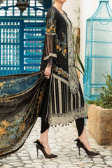 Voyage A Luxe by Maria B Unstitched 3 Piece Luxury Lawn Collection'2024-D-2415-B