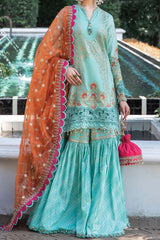 Maria B Unstitched 3 Piece Luxury Eid Lawn Collection'2023-D-05