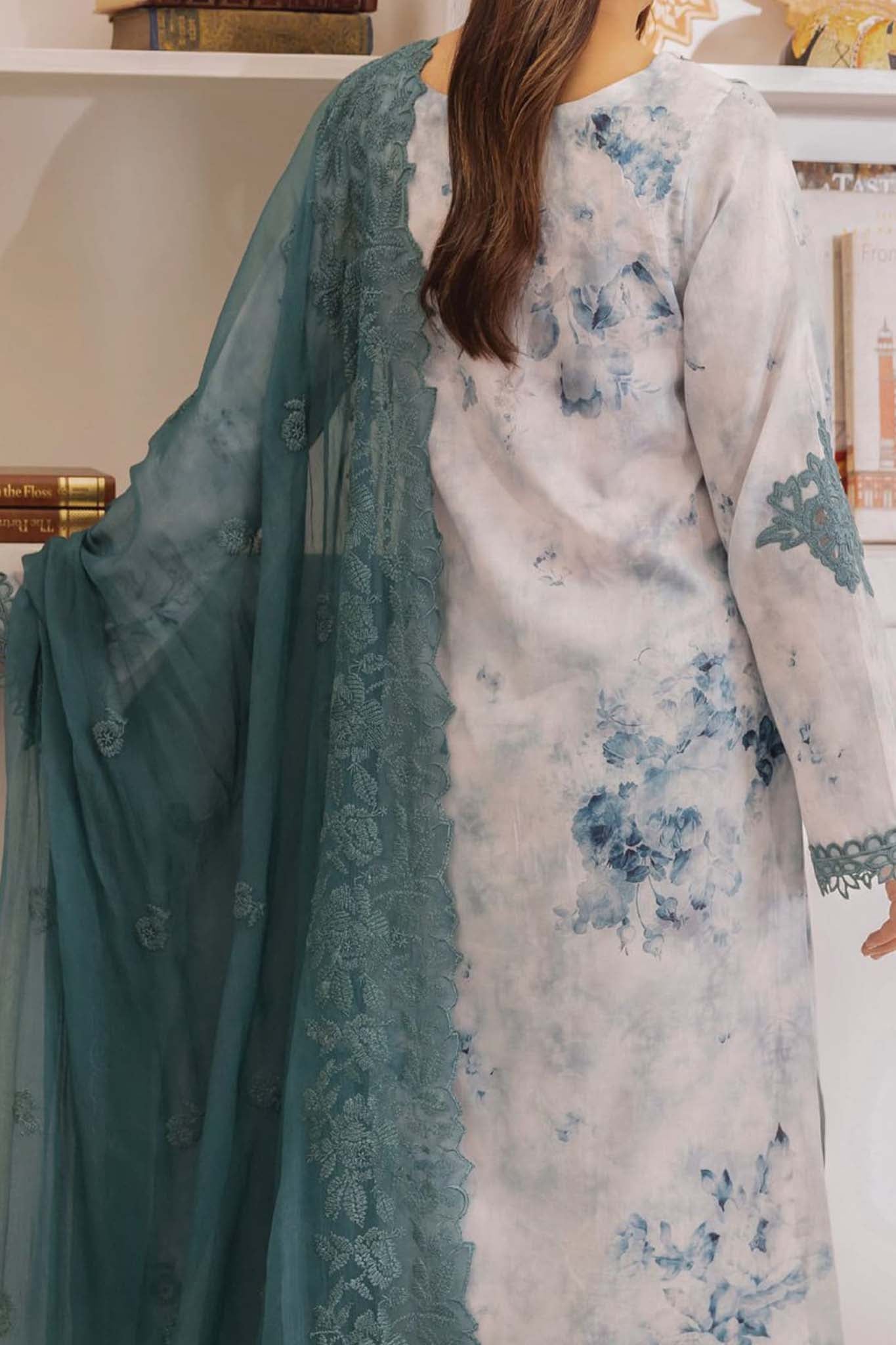 Dastan by Iznik Unstitched 3 Piece Summer Lawn Collection'2023-IDL-07