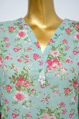 Bin Saeed Stitched 3 Piece Exclusive Printed Lawn Vol-15 Suit-LSM-3325-FEROZI