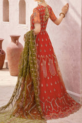 Mirha by Emaan Adeel Unstitched 3 Piece Wedding Collection'2023-MH-208