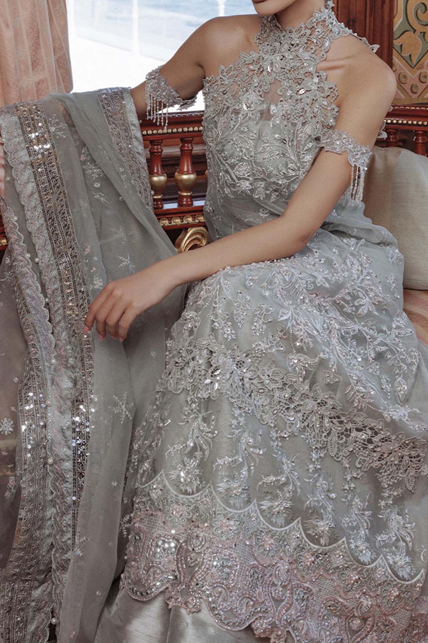 Lumiere by Saira Rizwan Unstitched 3 Piece Festive Wedding Collection'2023-SR-03-Talya