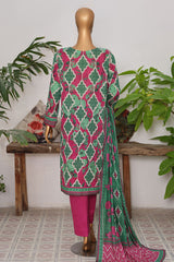 Vital Prints By HZ Unstitched 3 Piece Digital Printed Lawn Collection'2025-VPS-09-UNS