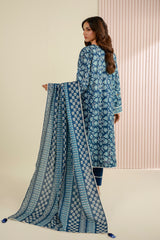 Zellbury Unstitched 3 Piece Lawn Edit 3 Suit-WUS26X30943