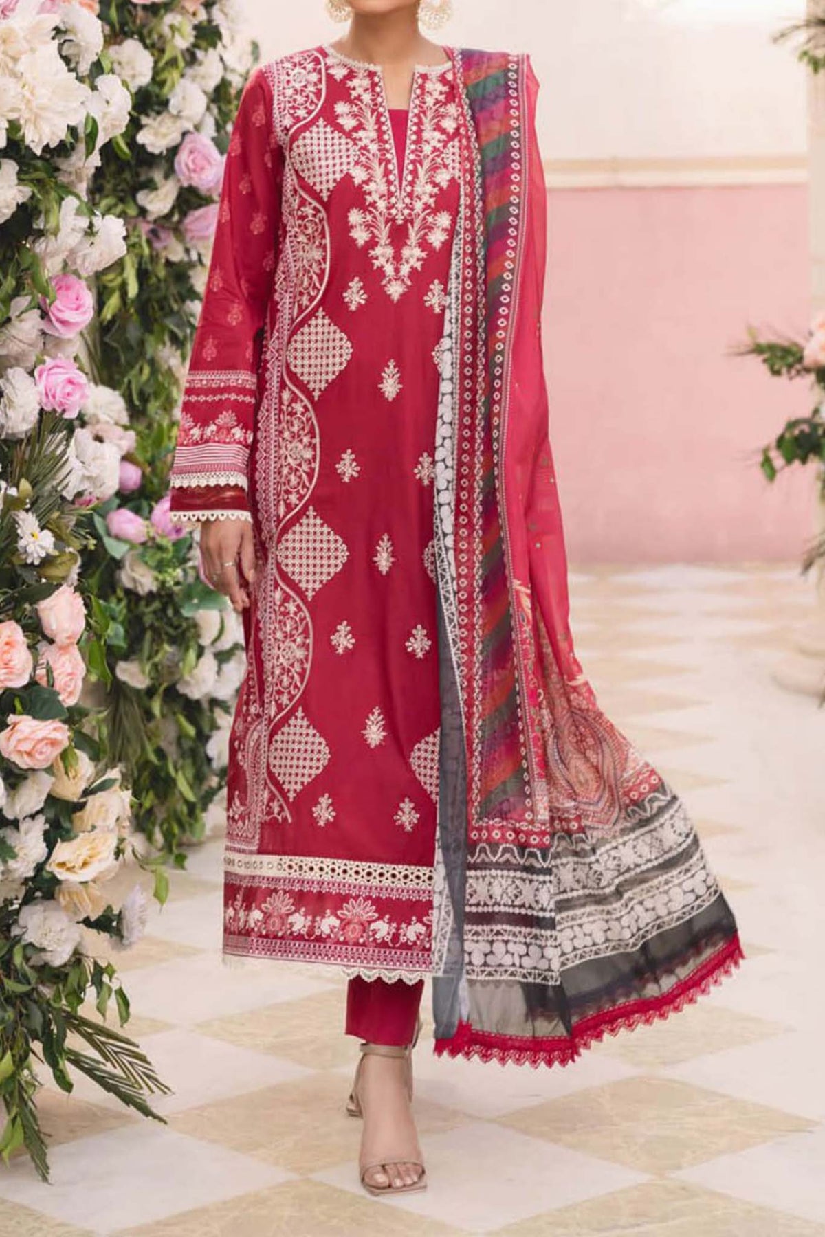 Nissa by RajBari Unstitched 3 Piece Summer Lawn Vol-02 Collection'2023-D-06-A