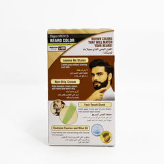 Bigen Men's Beard Color-Medium-Brown