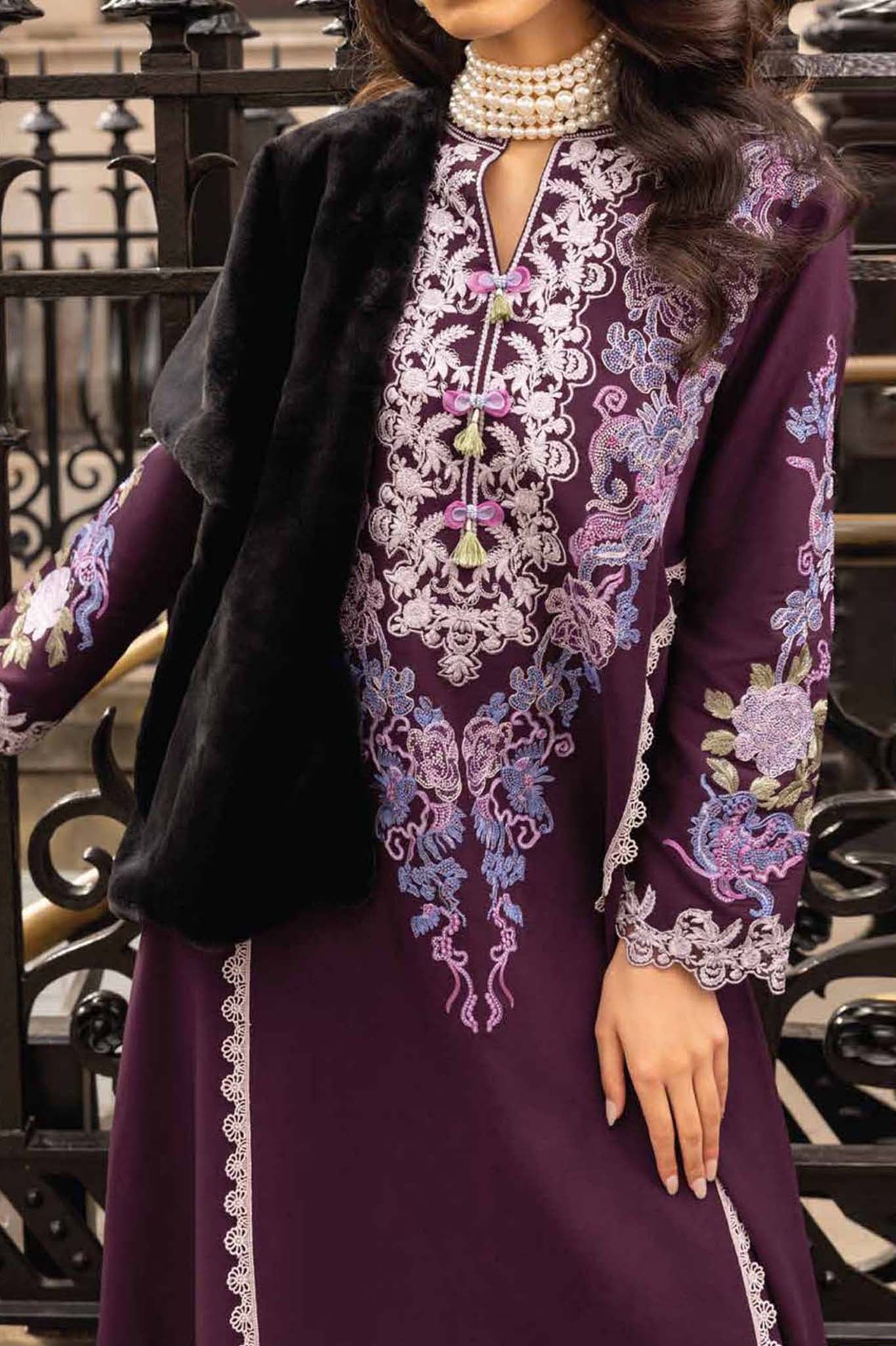 Broadway by Mushq Unstitched 3 Piece Winter Collection'2023-MNW-15