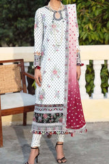 Iris by Jazmin Unstitched 3 Piece Spring Summer Lawn Collection'2023-10-Fallon