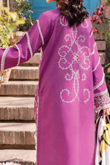 Tesoro Hemline by Mushq Unstitched 3 Piece Spring Summer Lawn Collection‘2023-HML-02-A