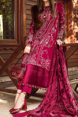 Maria B Unstitched 3 Piece Emb Linen Collection'2023-DL-1112