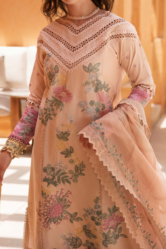 Rezene by Republic Unstitched 3 Piece Summer Lawn Vol II Collection'2023-D-08-A