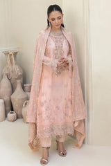 Dastan by Ramsha Unstitched 3 Piece Formals Vol-05 Suit-T-507-Pink