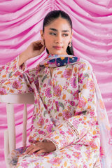 Rinesa by Ayzel Unstitched 3 Piece Lawn Vol-03 Collection'2024-AZL-14-Nina