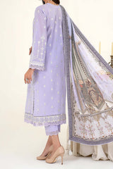 Zarif Unstitched 3 Piece Embroidered Eid Lawn Collection'2023-ZEL-06