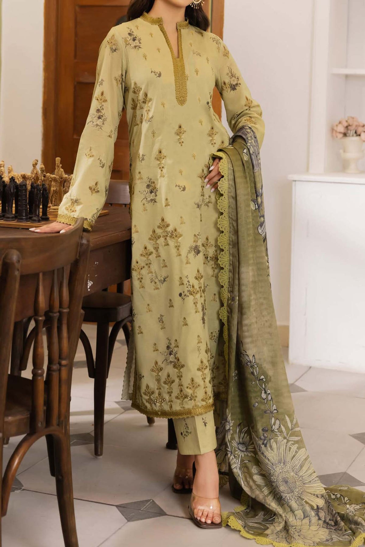 Dastan by Iznik Unstitched 3 Piece Summer Lawn Collection'2023-IDL-05