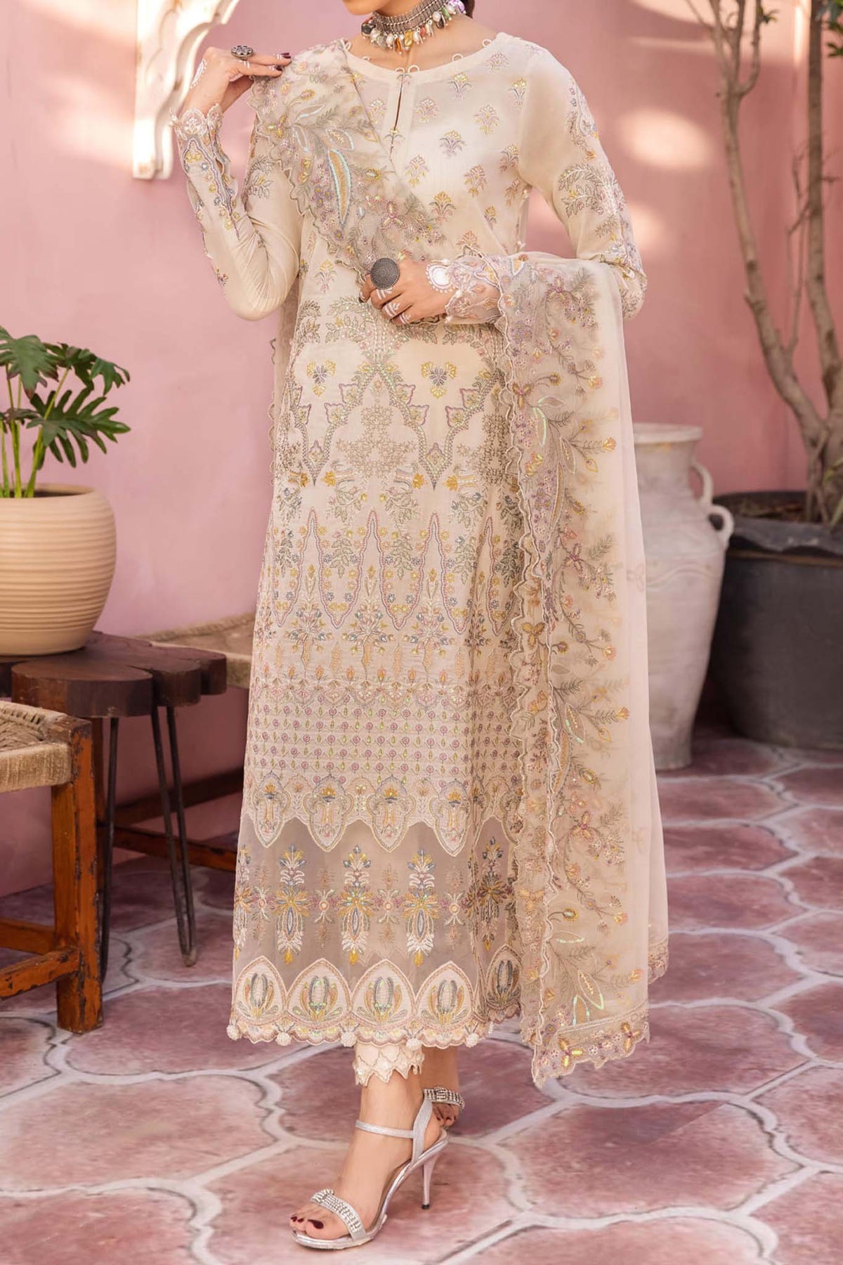 Iznik Unstitched 3 Piece Luxury Eid Lawn Collection'2023-IE-10