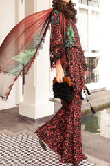 M Prints by Maria.B Unstitched 3 Piece Fall Edition'2023-MPT-1907-A
