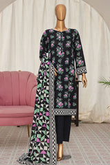 Vital Prints By HZ Unstitched 3 Piece Digital Printed Lawn Collection'2025-VPS-08-UNS